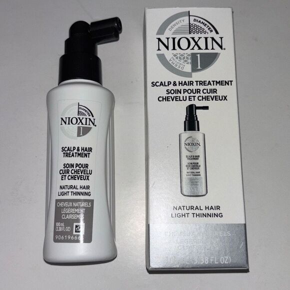 New in box Nioxin Scalp & hair Treatment #1 Full size 100ml/3.38oz - Picture 2 of 4